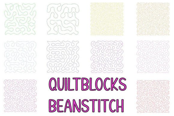 Quiltblock Patterns 4.9“ / 128 Mm