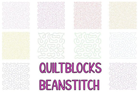 Quiltblock Patterns 5.3“ / 138 Mm