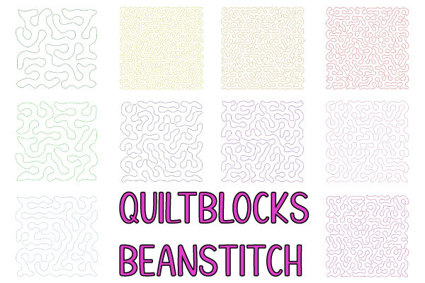 Quiltblock Patterns 5.8“ / 148 Mm