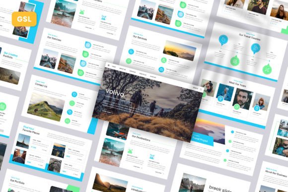 Voliva – Travel & Tourism Google Slides