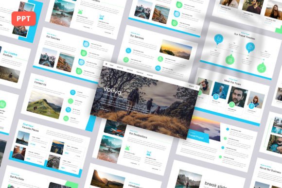 Voliva – Travel & Tourism PowerPoint