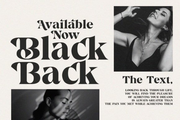 'bergavick' Font - Preview 2