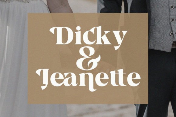 'bergavick' Font - Preview 3