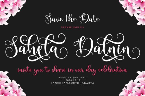Blaling Sweet Font - Preview 2