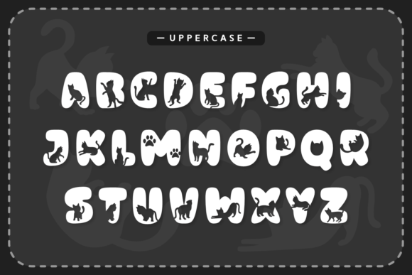 Cat Nite Font - Preview 6