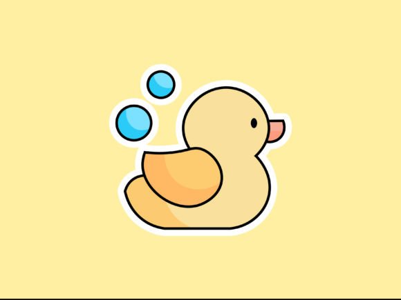 Children Duck Illustrations