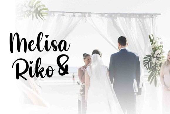 Engagement Font - Preview 3