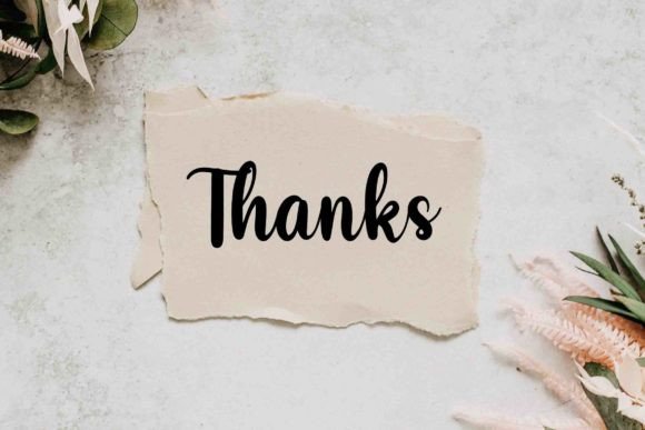 Engagement Font - Preview 4