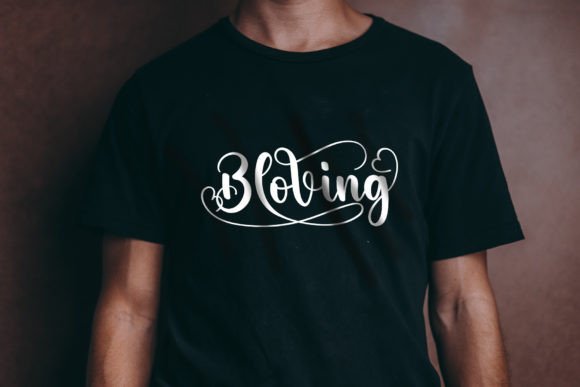 Floving Font PNG with transparent background - Preview 1