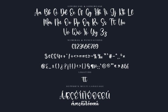 Flowers Font - Preview 5
