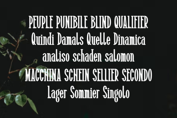 Haidrus Font - Preview 2