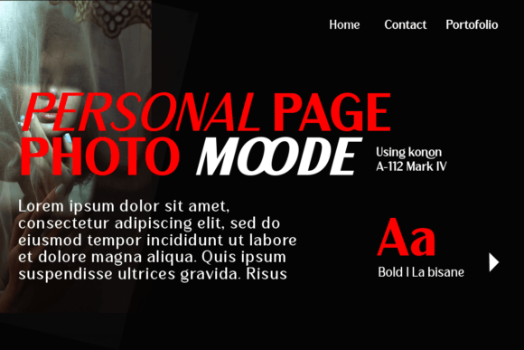 La Bisane Font PNG with transparent background - Preview 3