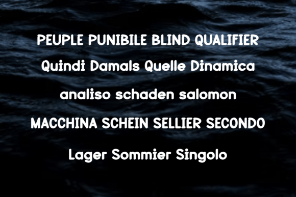 Pornes Font PNG with transparent background - Preview 2