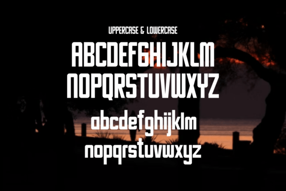 Rasnico Font PNG with transparent background - Preview 1