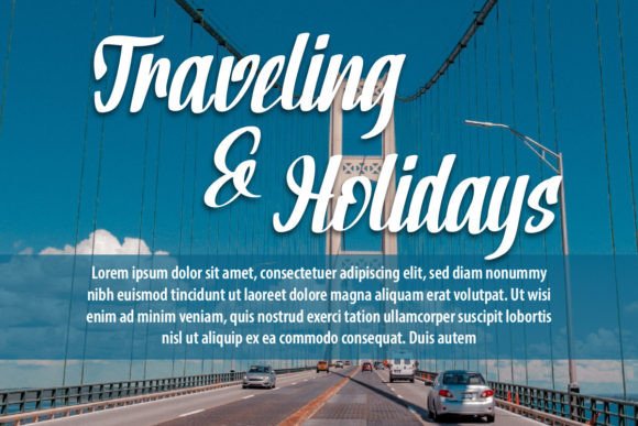 Raundter Font PNG with transparent background - Preview 4
