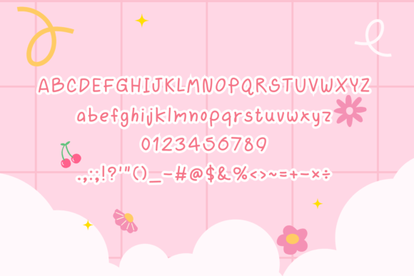 Saimaini Font PNG with transparent background - Preview 1