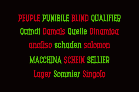 Skreat Font PNG with transparent background - Preview 3
