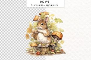 Woodland Animal Watercolor Clipart Graphic by Rabbyx · Creative Fabrica