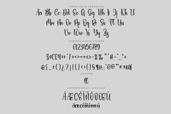 Handover Font PNG with transparent background - Preview 5