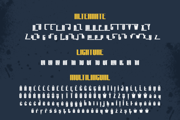 Jalmus Font PNG with transparent background - Preview 6