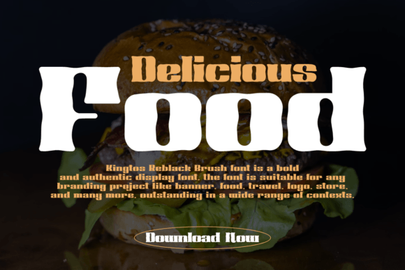 Kingtos Reblack Brush Font - Preview 2