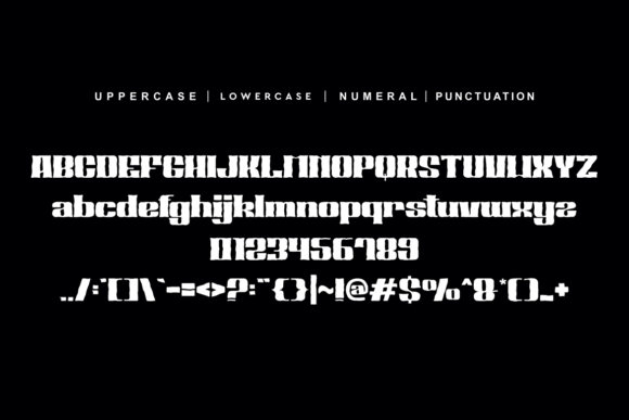 Kingtos Reblack Brush Font - Preview 6