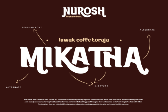 Nurosh Font PNG with transparent background - Preview 1