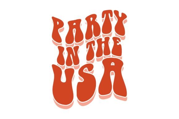 Party in the USA Graphic Crafts By Crafted Wonders