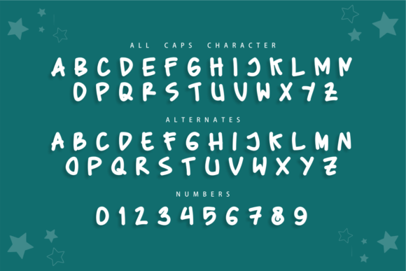 Baby Marker Font - Preview 3