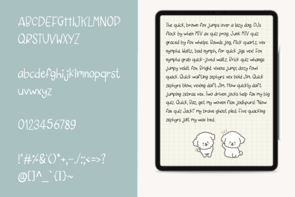 Blue Berry Cakes Font - Preview 1