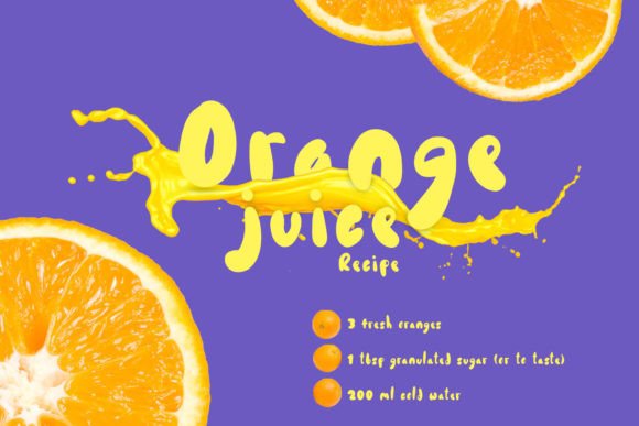 Cream Body Font - Preview 1