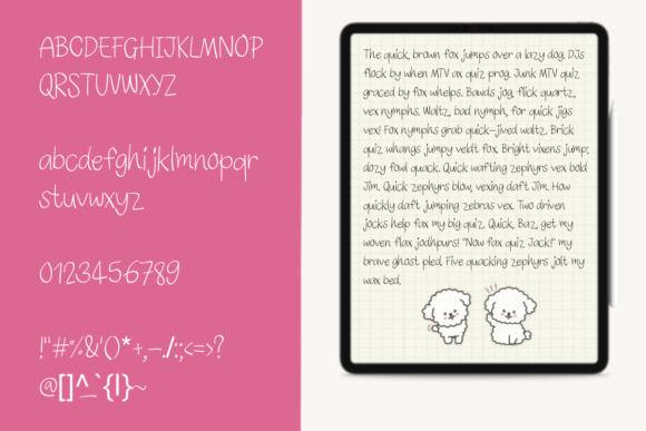 Flowers Font - Preview 1