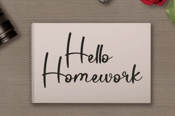 Husband Font - Preview 1