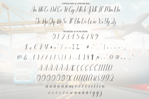 Import Font PNG with transparent background - Preview 6