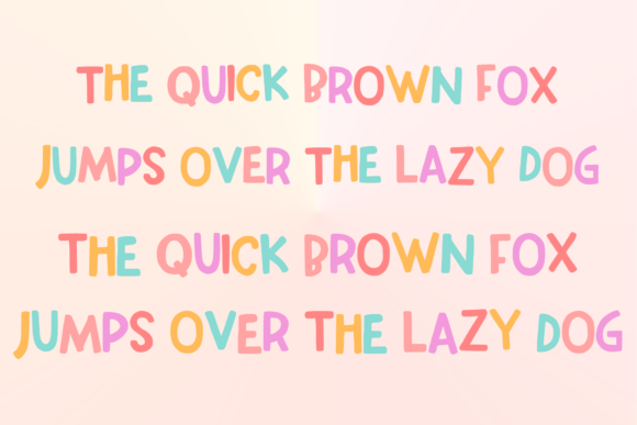 In Rainbow Font PNG with transparent background - Preview 3