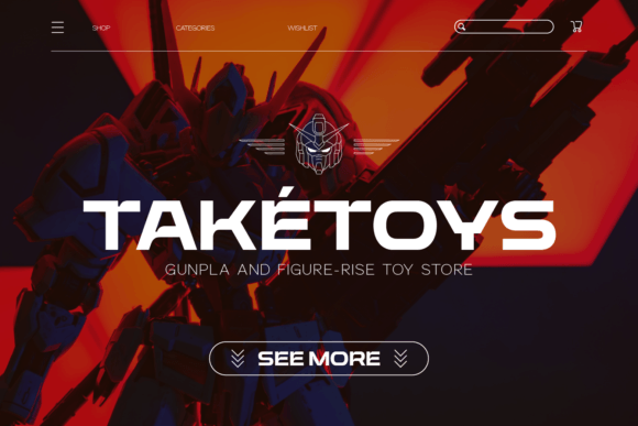 Metazord Font PNG with transparent background - Preview 6