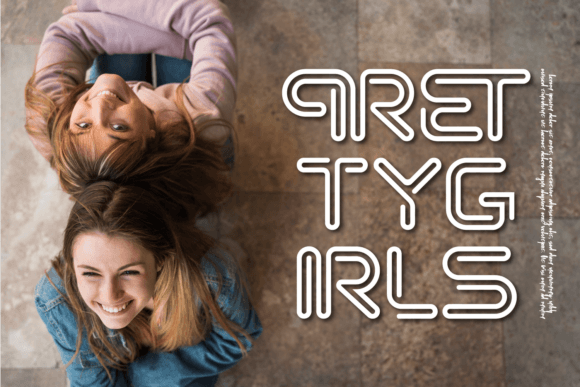 Neon World Font PNG with transparent background - Preview 3