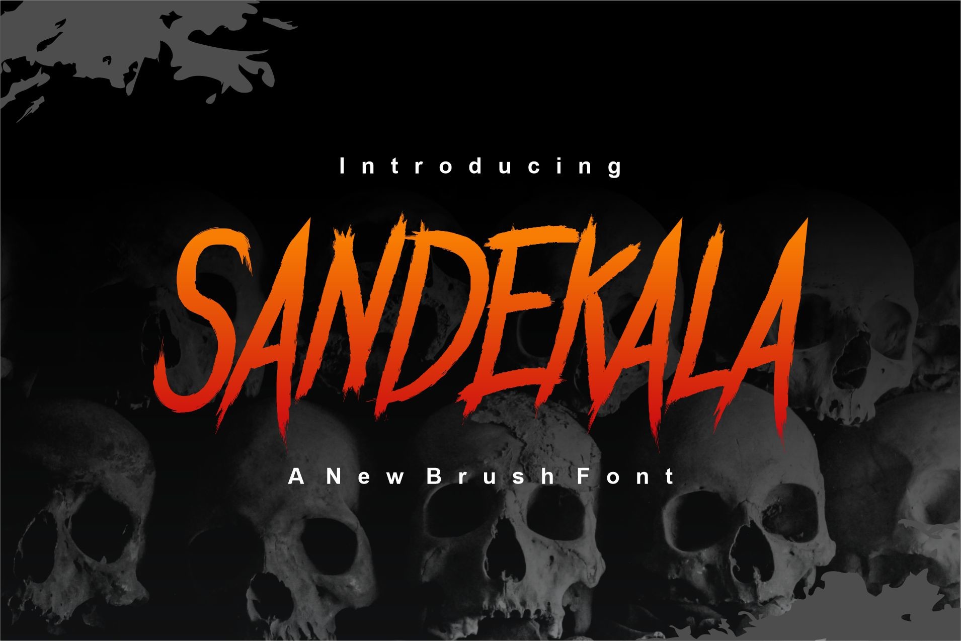 Sandekala Font by pitvlasstudio · Creative Fabrica