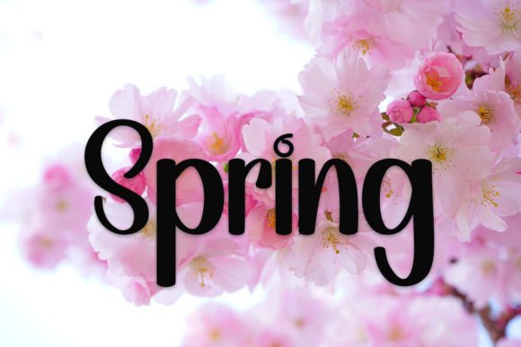 Scented Font PNG with transparent background - Preview 1