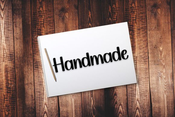 Scented Font PNG with transparent background - Preview 5