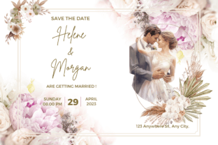 Wedding Collection Watercolor Clipart Gr Graphic by kennocha748 ...