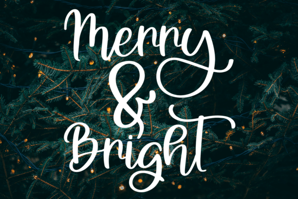 A Holiday Story Font - Preview 5