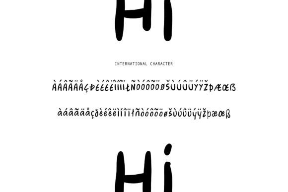 Arnold Letter Font - Preview 3