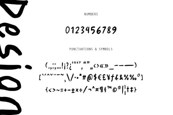 Arnold Letter Font - Preview 4