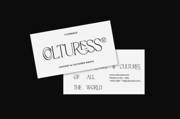 Avencore Font - Preview 3