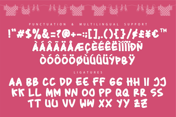 Baby Pink Font - Preview 5