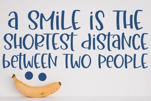 Banana Pancakes Font - Preview 1