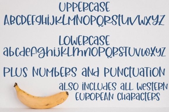 Banana Pancakes Font - Preview 2