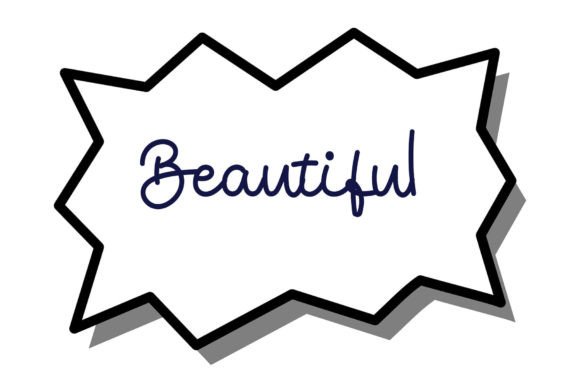 Beautiful Font - Preview 3