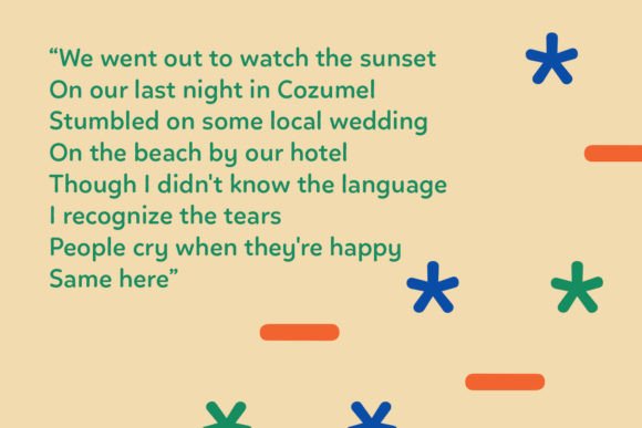 Bluesys Font - Preview 1